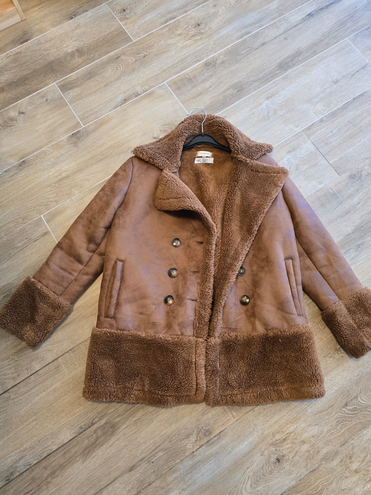 Chaqueta Teddy Bear Camel
